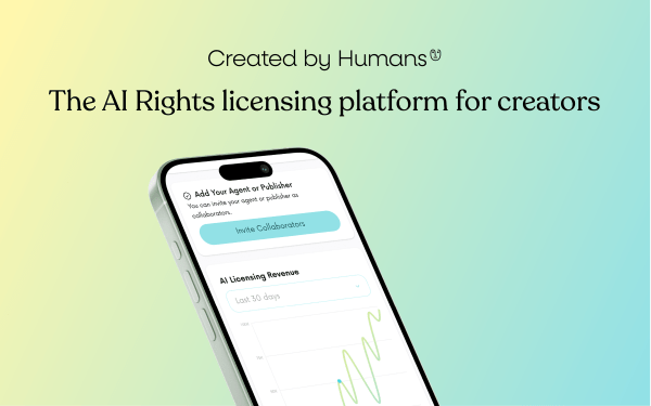 Backed by David Sacks, Garry Tan, and Walter Isaacson, AI-powered creative tools created by humans empower users to license their work.